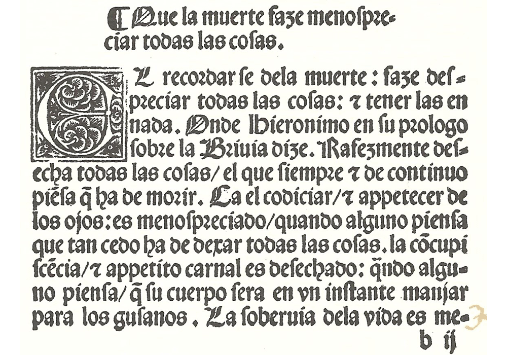 Cordial cuatro postrimeras-Garcia Santamaria-Hurus-Incunables Libros Antiguos-libro facsimil-Vicent Garcia Editores-3 muerte.